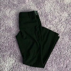 Straight leg dress pants